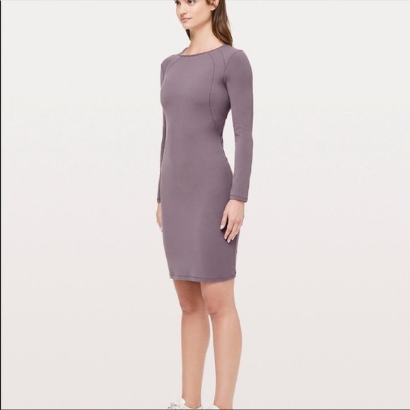 Lululemon | Contour Nulu Dress in Antk | 2 - Picture 4 of 11